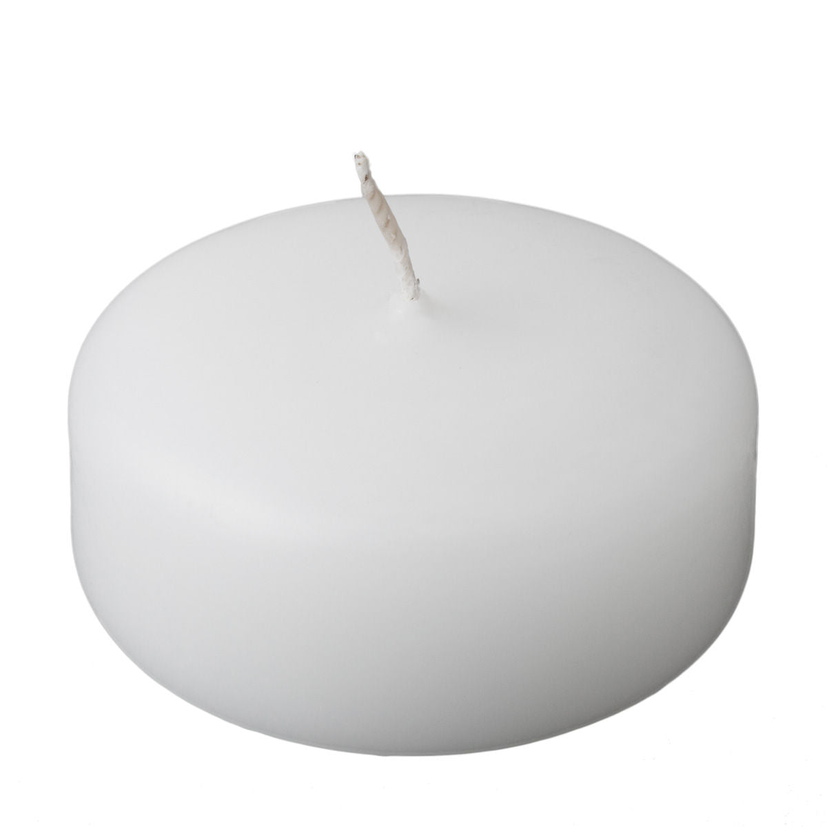 3" Floating Candle White - Bulk and Wholesale