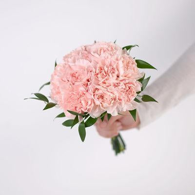 Light Pink Carnation Bridesmaid Bouquet