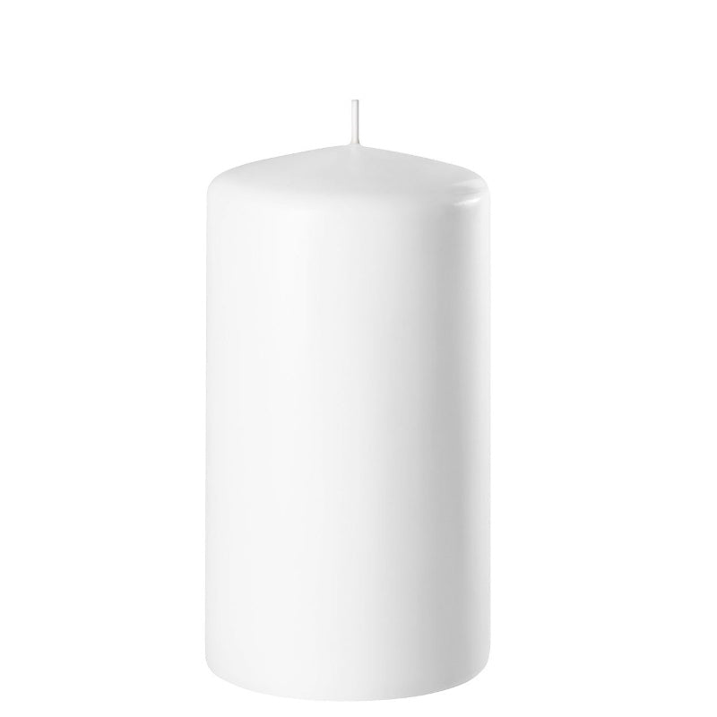 6" Pillar Candle White - Bulk and Wholesale