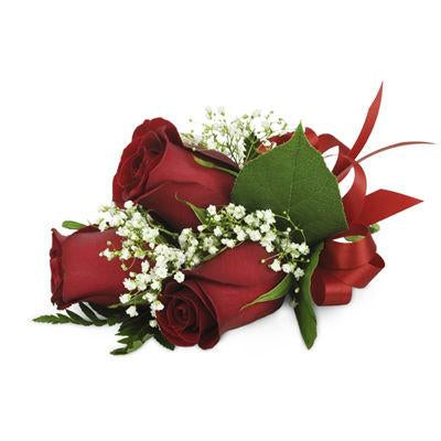 Red Rose Corsage – Bunches Direct USA